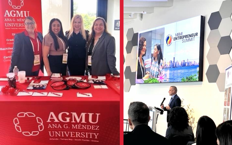 Personas en la mesa de AGMU