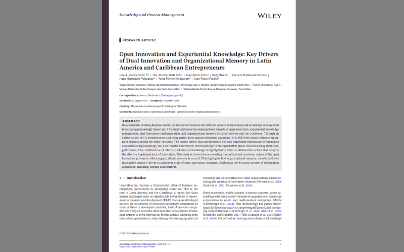 Texto escrito sobre estudio